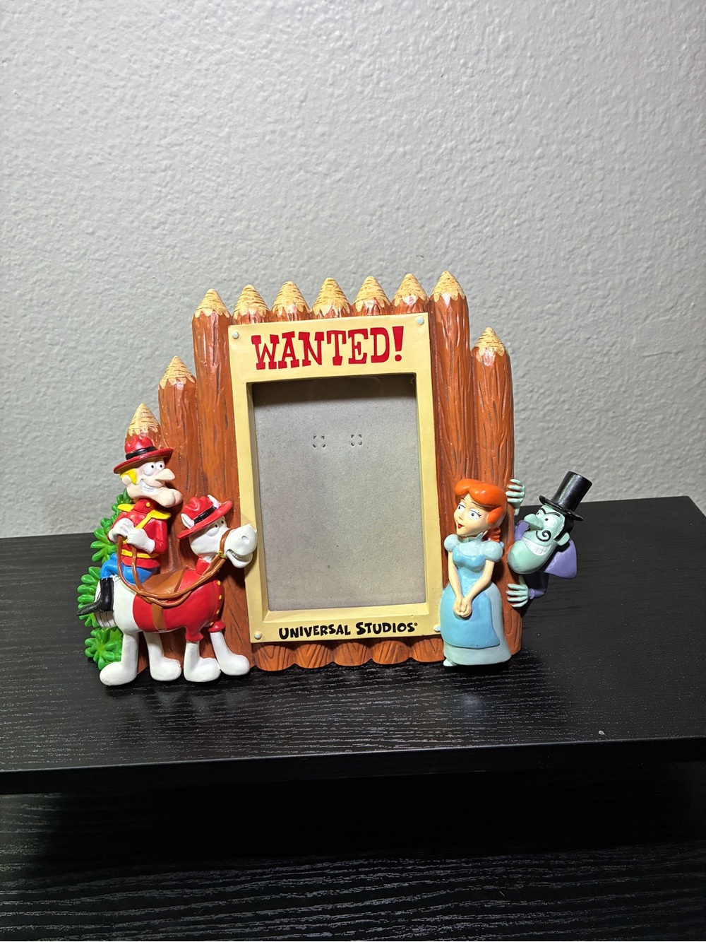 Vintage 1998 3D Dudley Do-Right and company Photo Frame